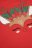 COCCODRILLO smėlinukas ilgomis rankovėmis MERRY XMAS, raudonas, ZC3112108MER-009-098, 98cm 