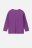 COCCODRILLO marškinėliai ilgomis rankovėmis JOYFUL PUNK JUNIOR, violetiniai, WC4143101JPJ-016- 