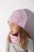 BROEL Kepurė Basic 208 Pink 45 