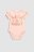 COCCODRILLO smėlinukas trumpomis rankovėmis HAPPY RETRO GIRL NEWBORN, powder pink, WC3112204HGN-033 WC3112204HGN-033-086