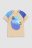 COCCODRILLO marškinėliai trumpomis rankovėmis SKATE KIDS, smėlio spalvos, WC3143201SKK-002 WC3143201SKK-002-116