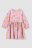 COCCODRILLO suknelė ilgomis rankovėmis RETRO PICNIC NEWBORN, violetinė, WC3129101RPN-016 WC3129101RPN-016-062