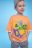 COCCODRILLO marškinėliai trumpomis rankovėmis SKATE KIDS, oranžiniai, WC3143203SKK-006 WC3143203SKK-006-122