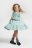 COCCODRILLO suknelė ilgomis rankovėmis GARDEN ENGLISH KIDS, mėtinė, WC4128101GEK-031- 
