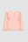 COCCODRILLO marškinėliai ilgomis rankovėmis SPORTI ROMANTIC NEWBORN, powder pink, WC3143102SRN-033 WC3143102SRN-033-074