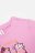 COCCODRILLO suknelė ilgomis rankovėmis CITY EXPLORER NEWBORN, rožinė, WC4129102CEN-007-0 